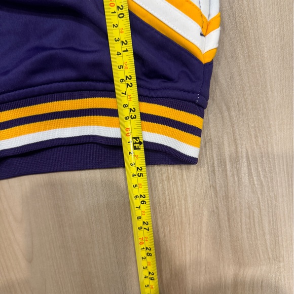 NFL Minnesota Vikings Men’s zip up sweater size XL white purple and gold - Picture 5 of 9